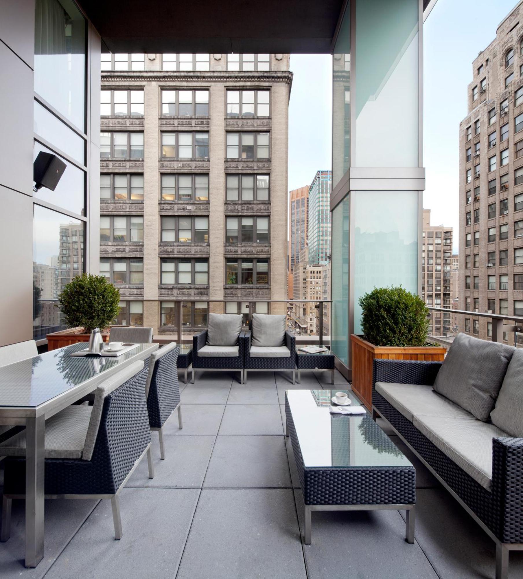 Royalton Park Avenue Hotel Nova Iorque Exterior foto The terrace of a duplex penthouse