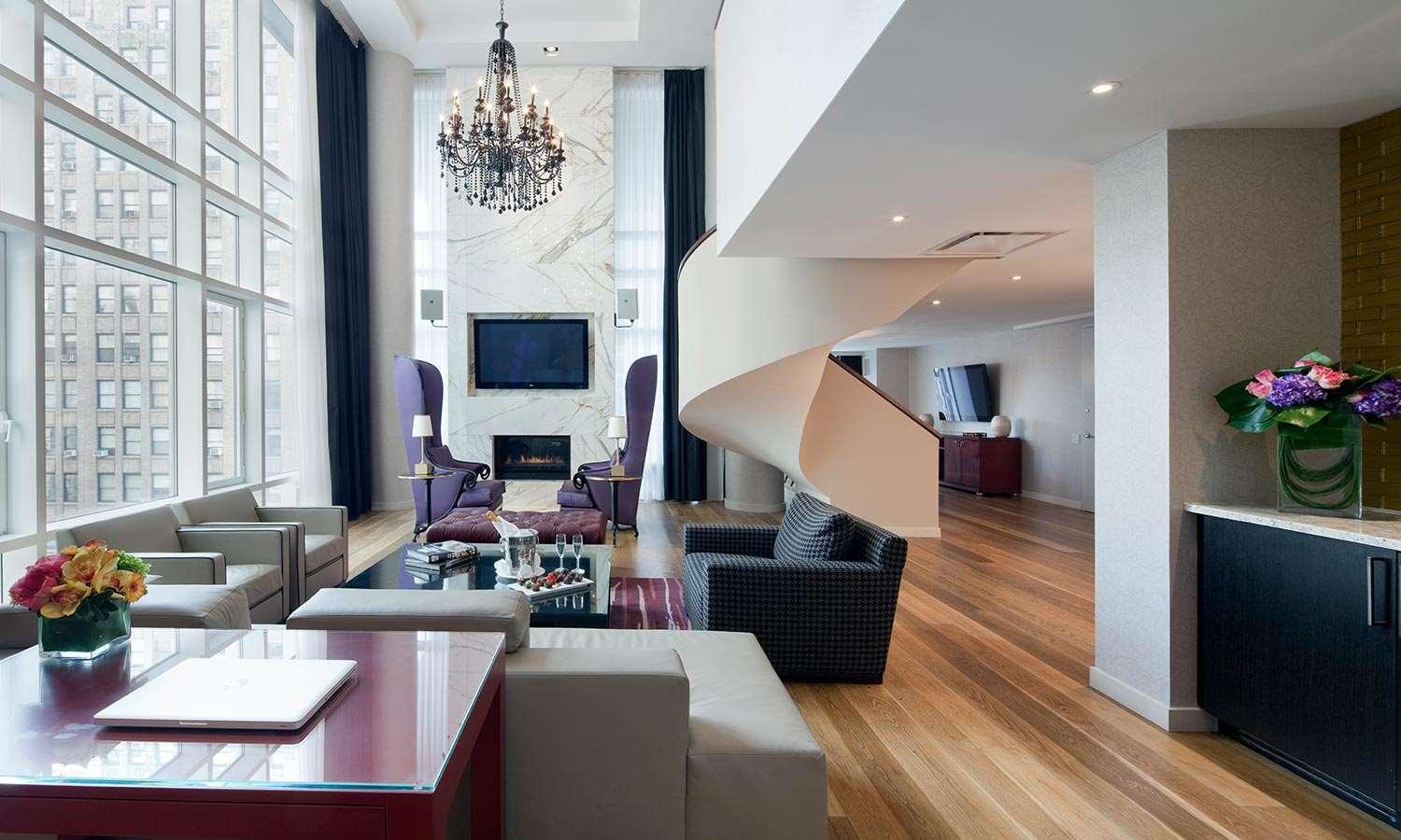 Royalton Park Avenue Hotel Nova Iorque Exterior foto A suite at the Mandarin Oriental, New York